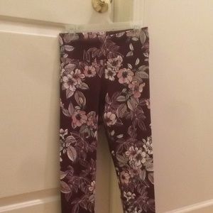 Dharma Bums floral leggings medium